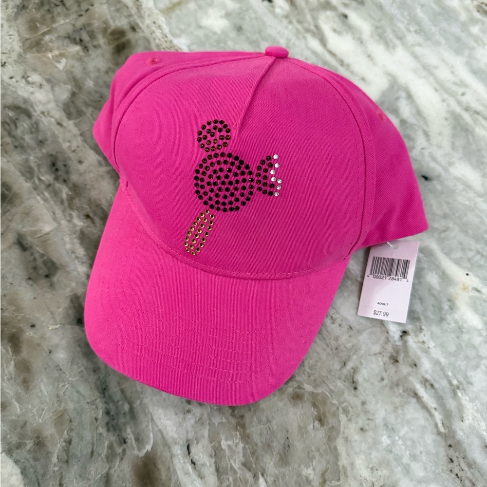 Disney Pink Cap with Mickey Design